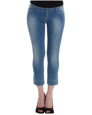 Ermanno Scervino Cropped Jeans - Blue