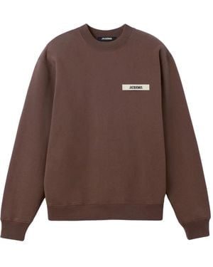 Jacquemus Sweatshirts - Marrone