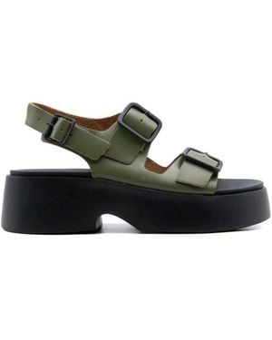 Camper Sandalen Met Hoge Hak - Groen