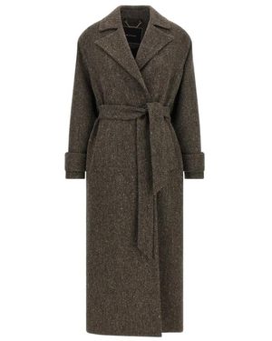 Kiton Trenchcoats - Braun