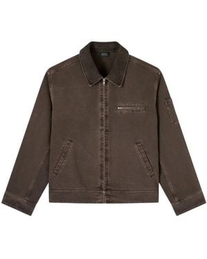 A.P.C. Arbeitsjacke - Braun