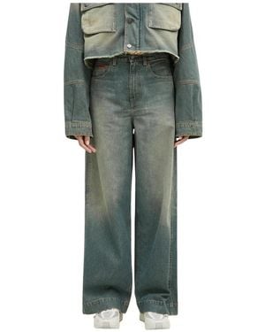 Martine Rose Wide Jeans - Verde