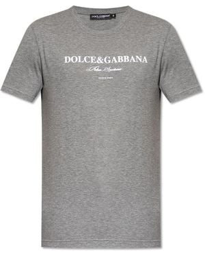 Dolce & Gabbana T-Shirts - Grigio