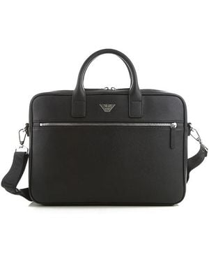 Emporio Armani Laptop Bags & Cases - Black