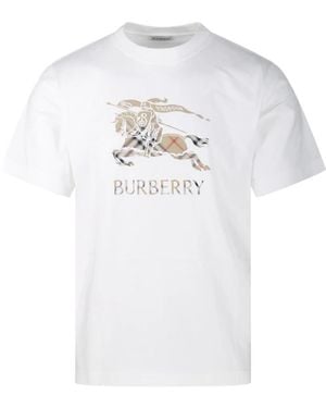 Burberry Seth Ekd Deg T-Shirt - Wit