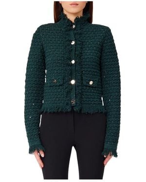 Liu Jo Jas Met Rafeldetails - Blauw