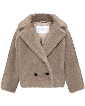 Max Mara Cambusa Fur Coat - Bruin