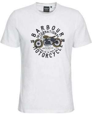 Barbour Spirit T-Shirt - Wit