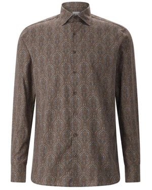 Stenströms Casual Shirts - Marrón