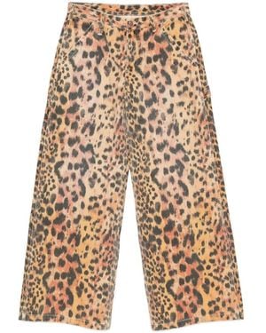 R13 Wide Trousers - Natural