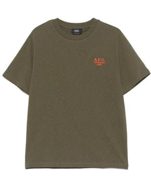 A.P.C. T-Shirts - Groen