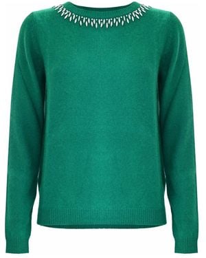Kocca Round-Neck Knitwear - Green