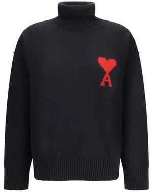 Ami Paris Turtlenecks - Blauw