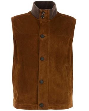 Brioni Waistcoats - Brown