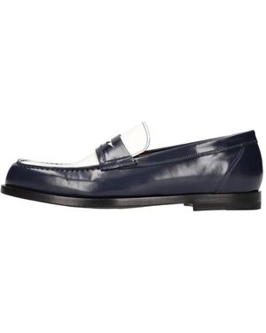 Green George Flache Schuhe Blau