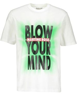 Martine Rose T-Shirts - Green