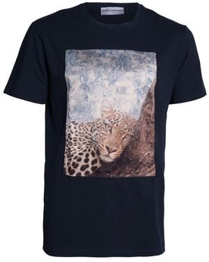 Bastille T-Shirt Mit Rundhalsausschnitt - Blau