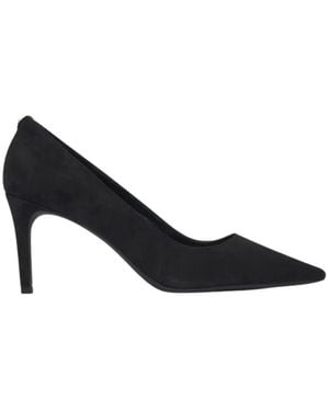 Michael Kors Alina Flex Suede Pump - Schwarz