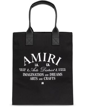 Amiri Tote Bags - Nero