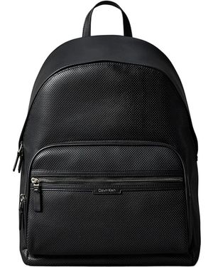Calvin Klein Tassen ,Zwart ,Leer Reistrolley Rugzak