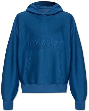 Moncler Hoodies - Blu