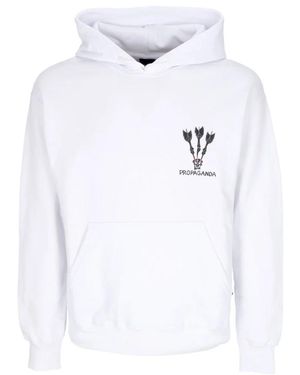 Propaganda Hoodies - White