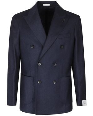 BRERAS Milano Giacca Doppiopetto - Blauw