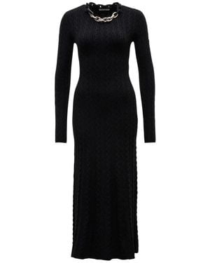 Rabanne Knitted Dresses - Black