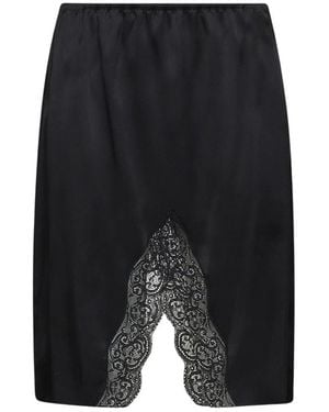 Saint Laurent Midi Skirts - Black
