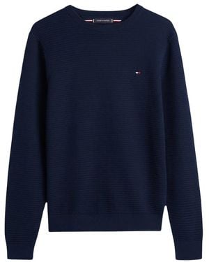 Tommy Hilfiger Round-Neck Knitwear - Azul
