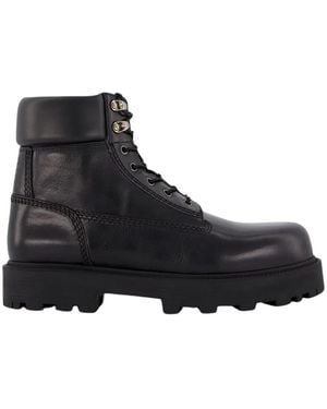 Givenchy Lace-Up Boots - Black