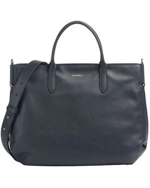 Coccinelle Tote Bags - Azul