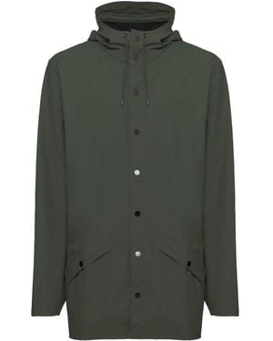 Rains Jassen ,Groen ,Polyester Jas