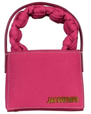 Jacquemus Tassen ,Roze ,Leer Le Petit Sac