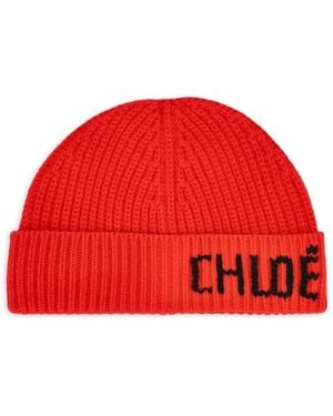 Chloé Beanies - Rouge