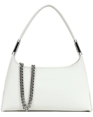 Lancaster Suave Ace Kleine Handtas Met Rits - Wit