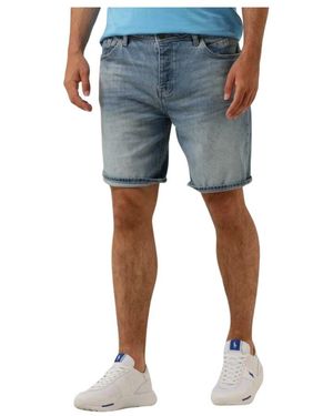 Pure Path Blaue Denim-Shorts The Owen