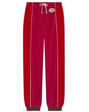 Gucci Lässige Loungewear-Hose - Rot