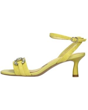Emanuélle Vee High Heel Sandals - Yellow