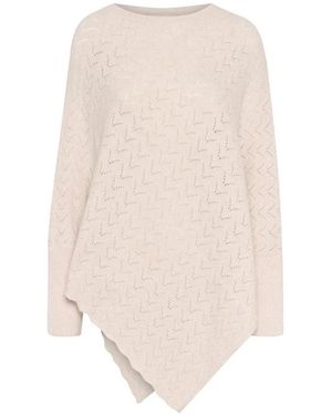 Cream Ponchos - Natural