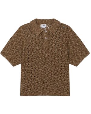 Obey Round-Neck Knitwear - Brown
