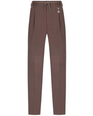 Manuel Ritz Suit Trousers - Marrón