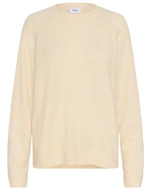 Saint Tropez Round-Neck Knitwear - Neutro