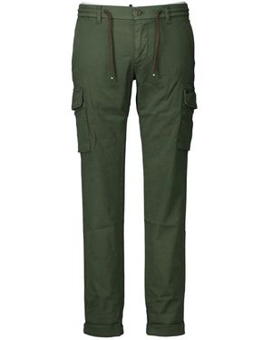 Mason's Straight Trousers - Green