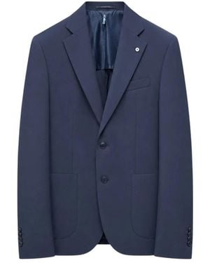 L.B.M. 1911 Reisjas Van Technische Jersey - Blauw