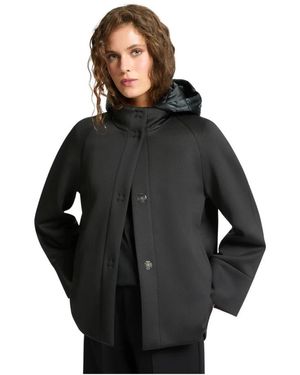 Elena Miro Winter Jackets - Black