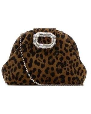 AMINA MUADDI Cross Body Bags - Brown