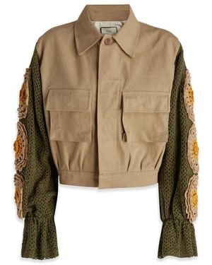 TU LIZE Light Jackets - Green