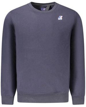 K-Way Blauer Baumwoll Herren Pullover