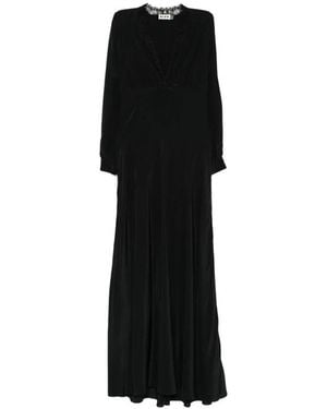 RIXO London Maxi Dresses - Negro